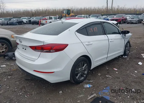 2018 Hyundai Elantra Sel from USA, damaged, VIN 5NPD84LF1JH255259